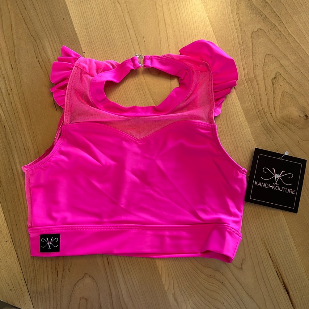 Kandi Kouture Sweetheart Dance Top in Child XL (10-12)